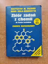 Chemia, zbiór zadań z chemii, Krzysztof Pazdro, wydanie 2012 + dodatek