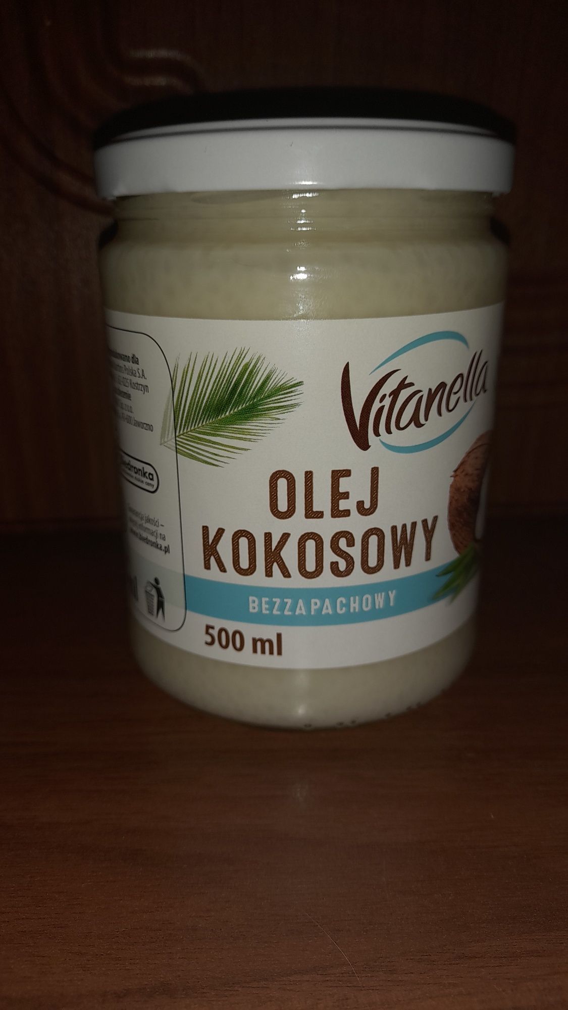Кокосова олія,масло  Vitanella  500мл  Польща опт,роздріб