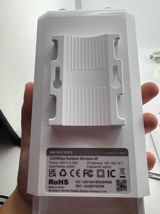 Newfast nf-a882 zewnętrzny router wzmacniacz wifi 2.4/5g