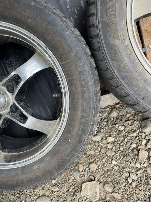 Диски с резиной nissan 225/55 R17