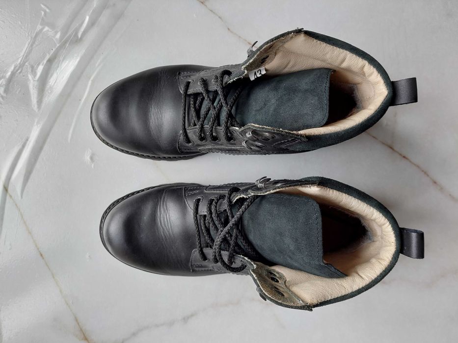 Buty trapery górskie 43 skórzane turystyczne harcerskie Hanzel