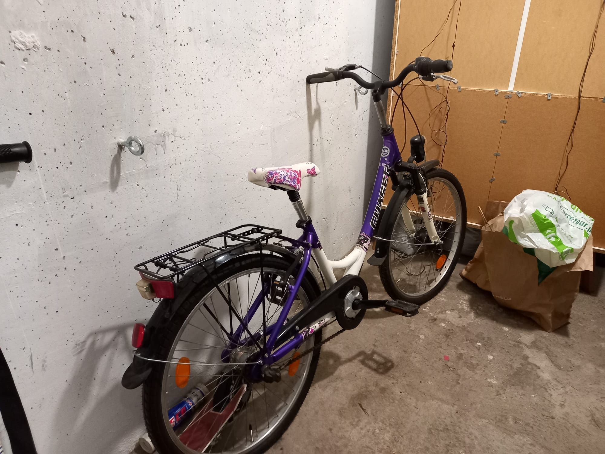Rower dla dziewczynki. 24 cali