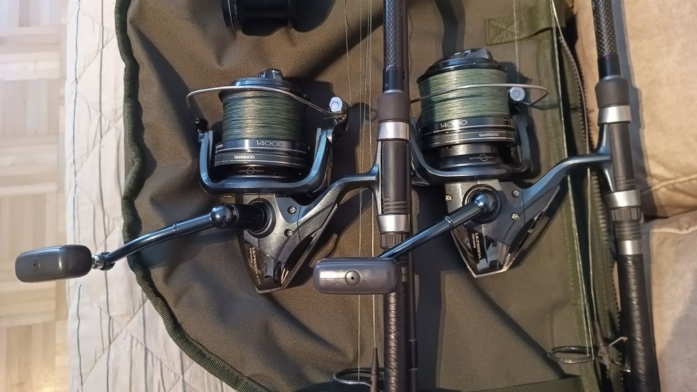 Wędki Shimano Tribal TX5 3,66m 3,25lb i Kołowrotki Shimano Utegra XTB