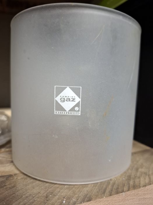 Vidro candeeiro gás