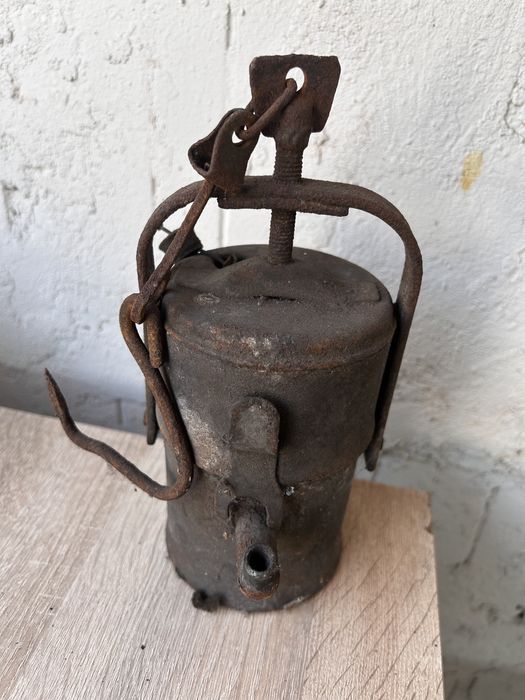 Stara lampa górnicza