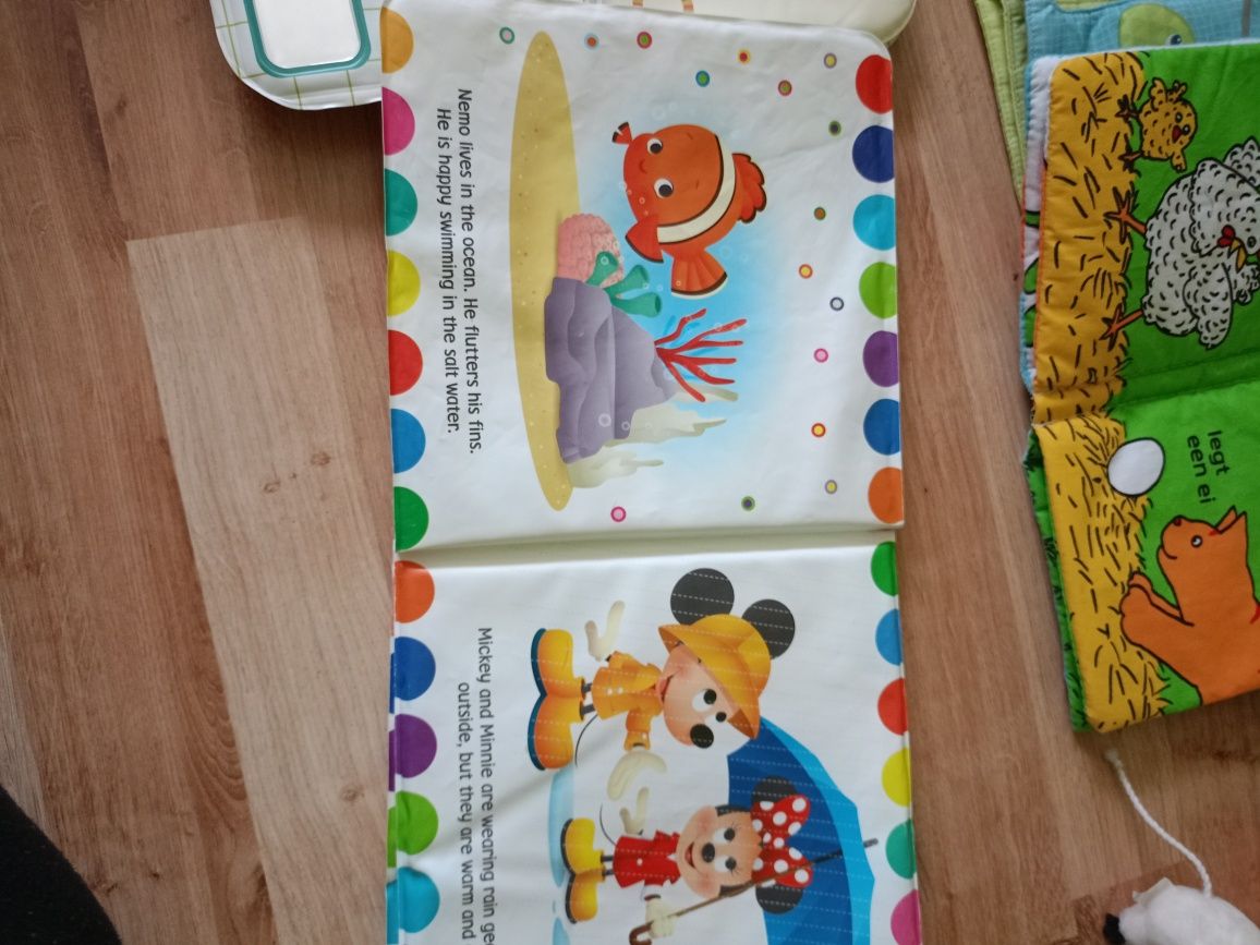 12wo) książeczki edukacyjne do kąpieli niemowlak