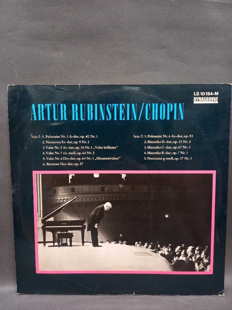 Albert Rubinstein.Chopin. Płyta winylowa