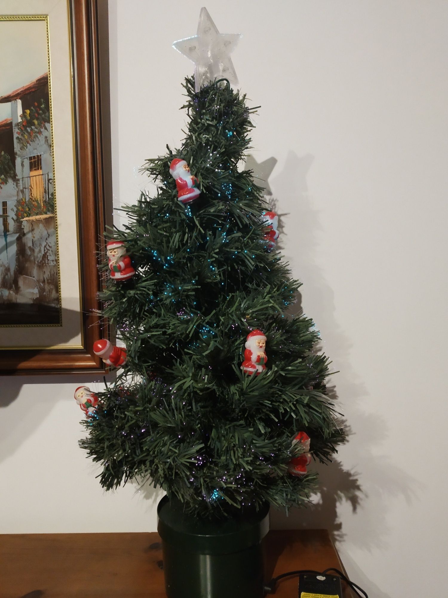 Árvore de Natal fibra ótica