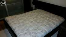 Quarto Completo (Cama +Cabeceiras+Colchão Látex+Comoda+MovelTV)