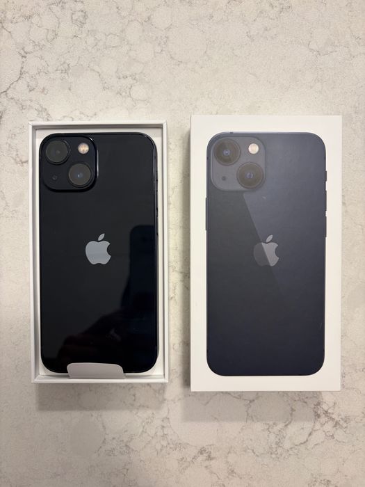 • iPhone 13 mini 128GB Midnight – bez napraw, 100% oryginał, zadbany