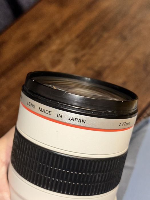 Canon 70-200 2.8 para venda ou troca