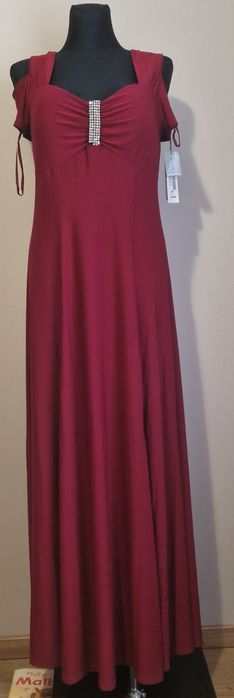 Nowa Sukienka wesele komunia bal  Maxi r.42 XL 44 XXL  Roman