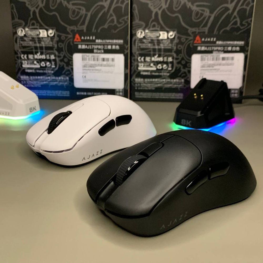 Бездротова ігрова мишка AJAZZ AJ179 PRO PAW3395 Оригінал! DPI 26000