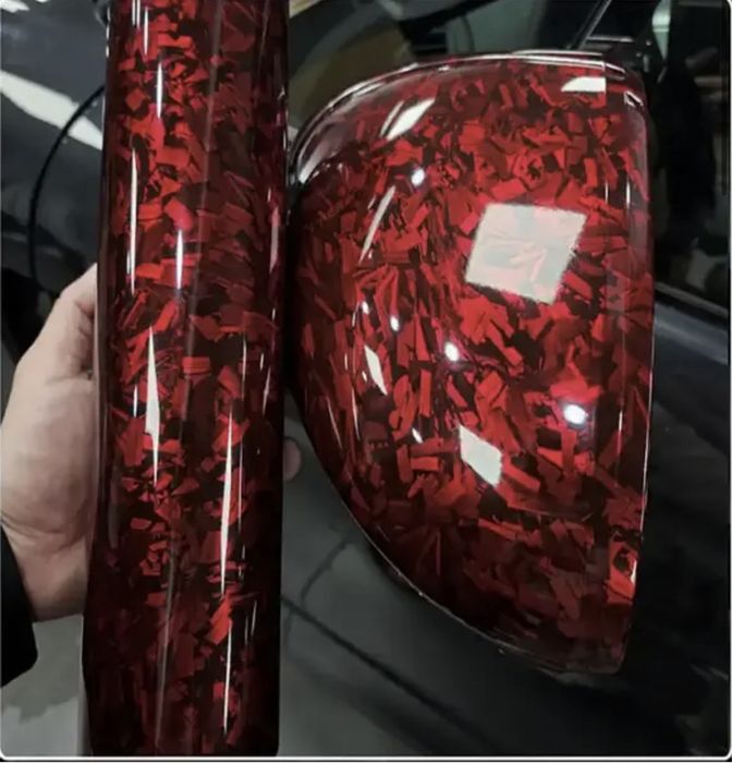 Плівка під кований ломаний карбон самоклеюча глянець СONGSHANG