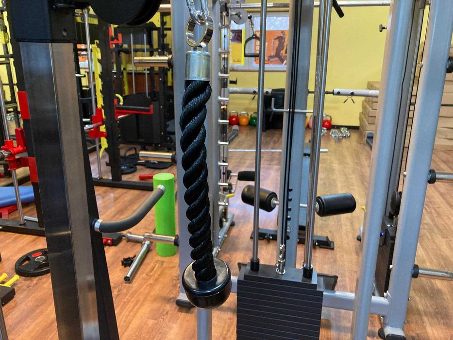 Uchwyt Sznur Pojedynczy NOWY do Wyciągu Siłownia Fitness LINA