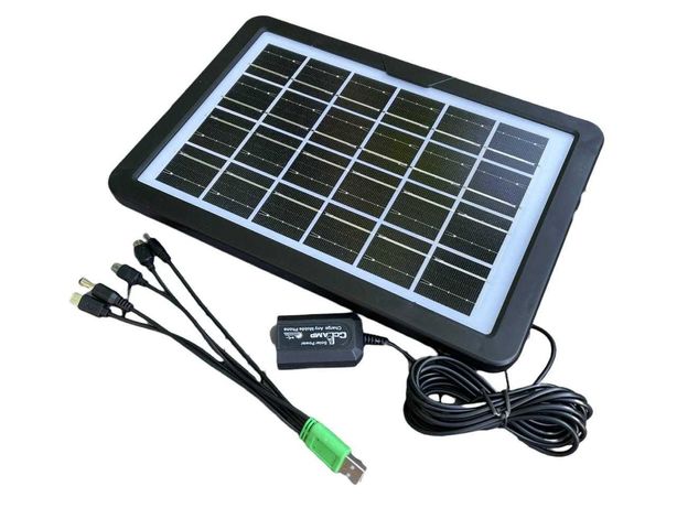 Портативная солнечная панель для зарядки моб. устройств CcLamp CL-680