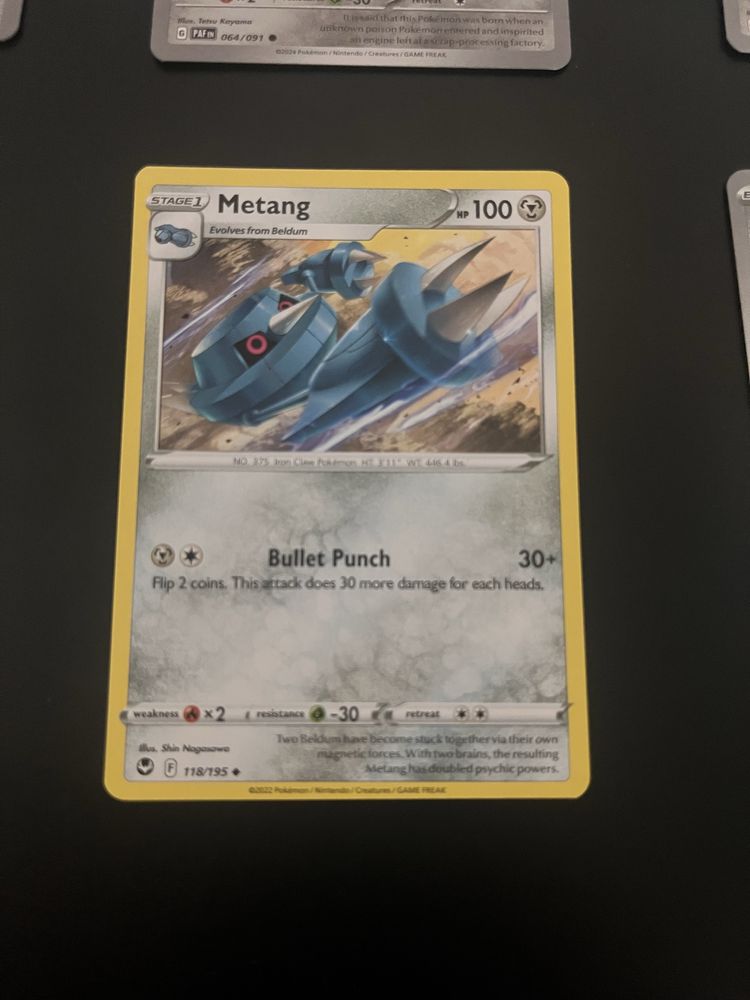 Cartas Pokémon Inglesas Novas - Metal