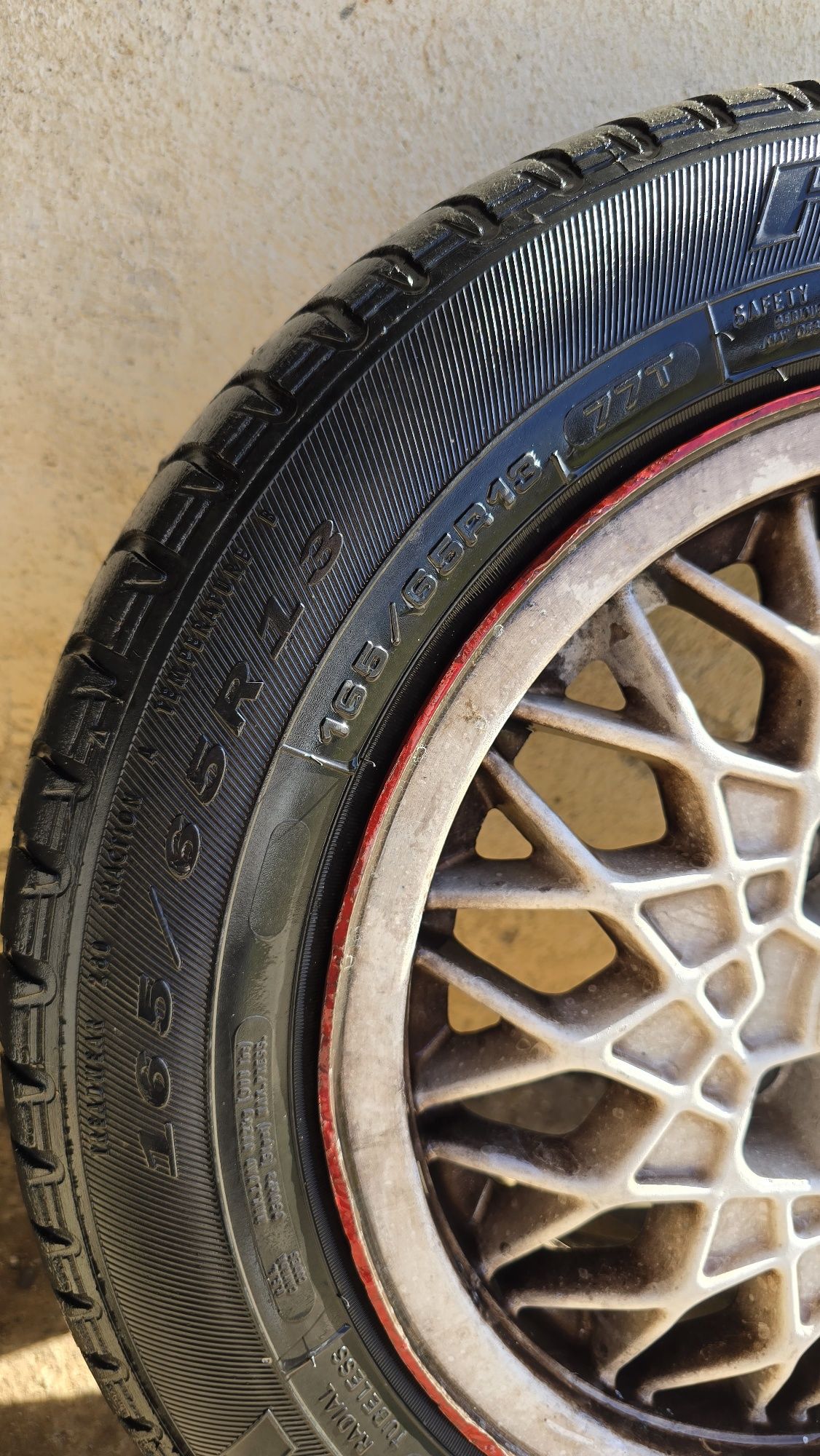 Jantes BBS 13" ( com pneus)
