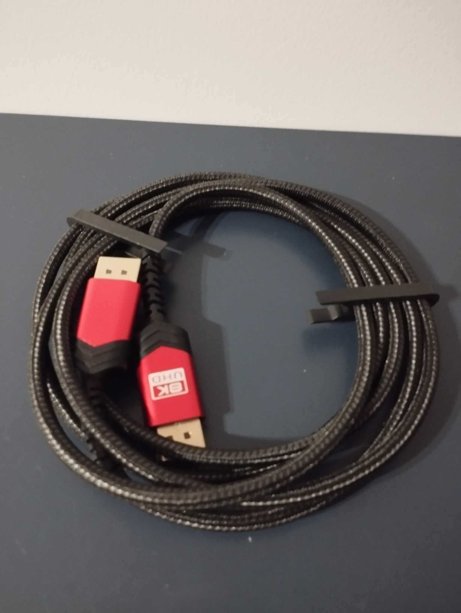 Kabel DisplayPort JSAUX 8K DP 1.4 8K 60Hz 32,4GB/S 3m