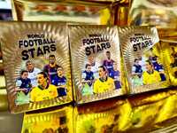 Nowy super komplet złote karty piłkarskie plastikowe 55 kart - zabawki