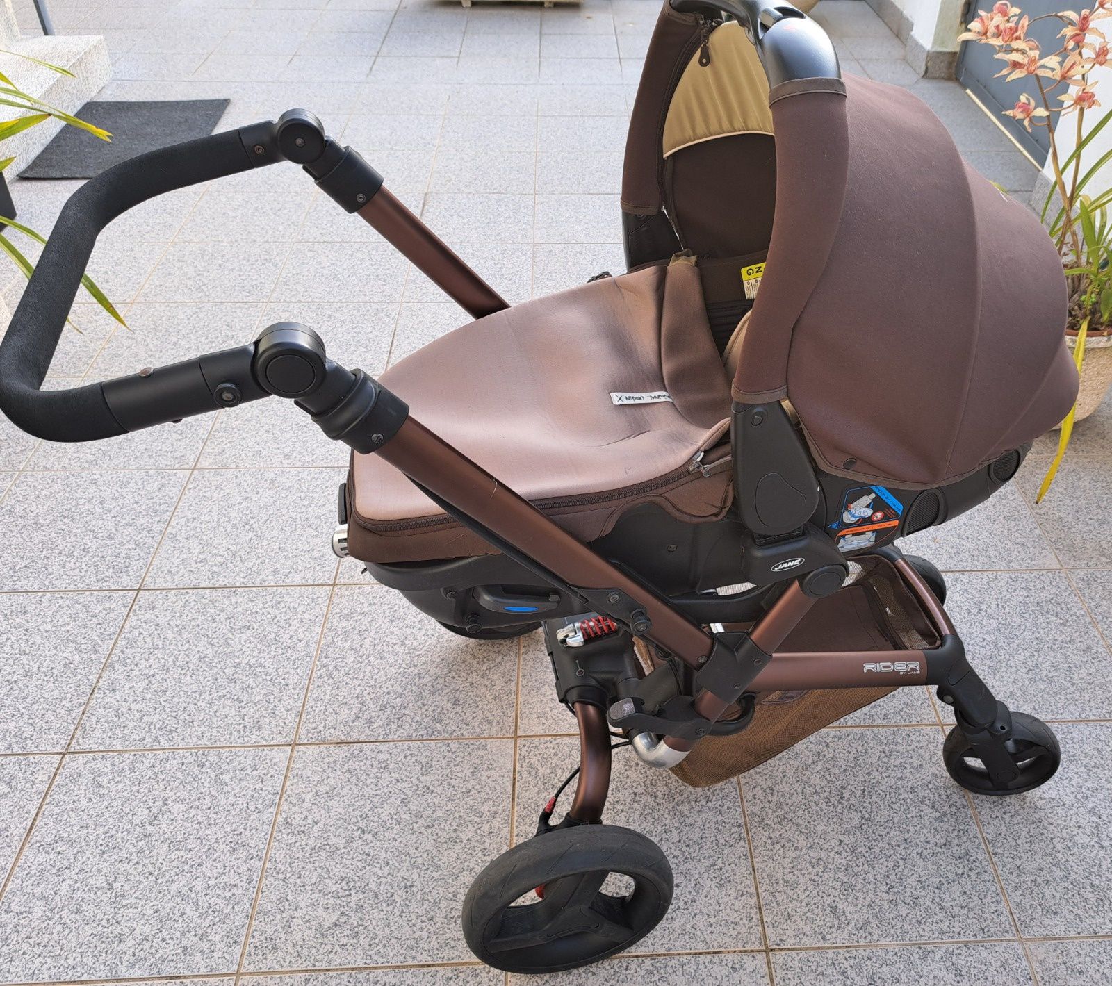 Carrinho trio de bebe