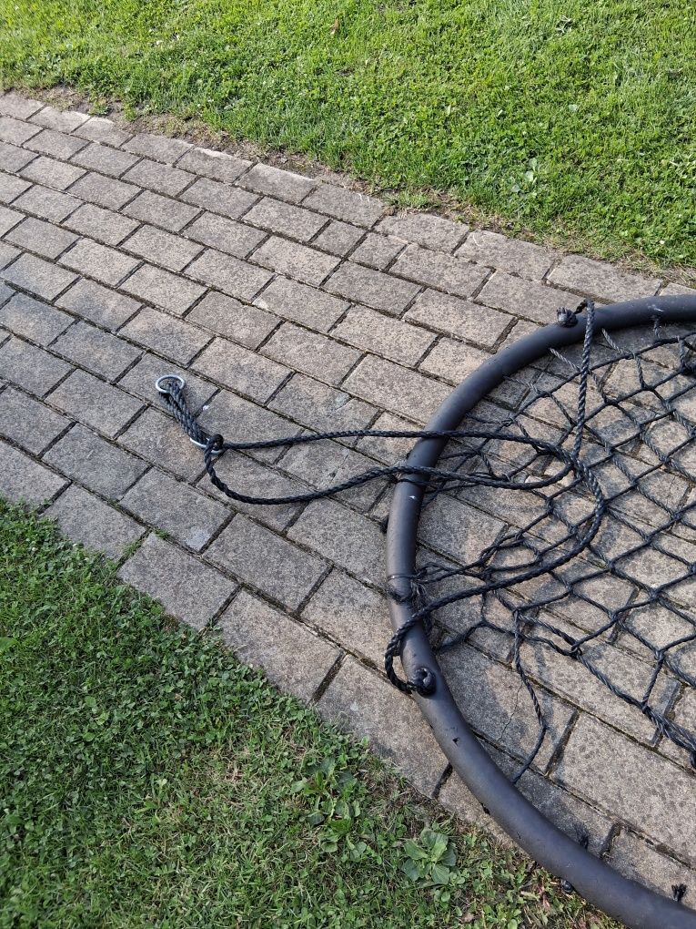 Huśtawka bocianie gniazdo używana