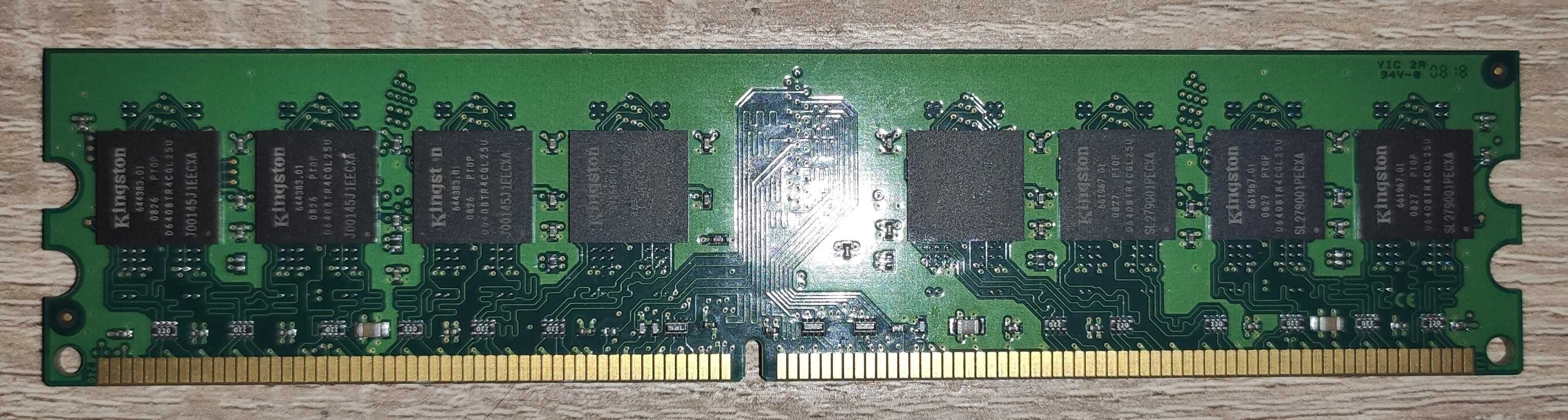 Pamięć RAM Kingston DDR2 800MHz 2x1GB