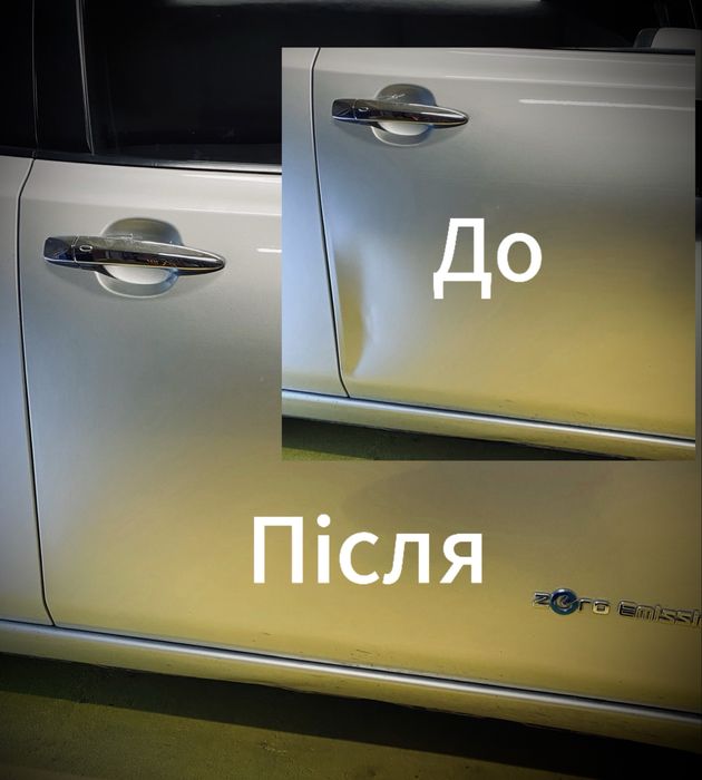 Удаление вмятин без покраски. Видалення вмятин PDR