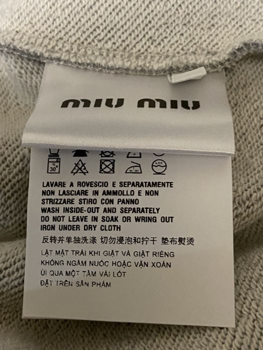 Штани Джогери miu miu