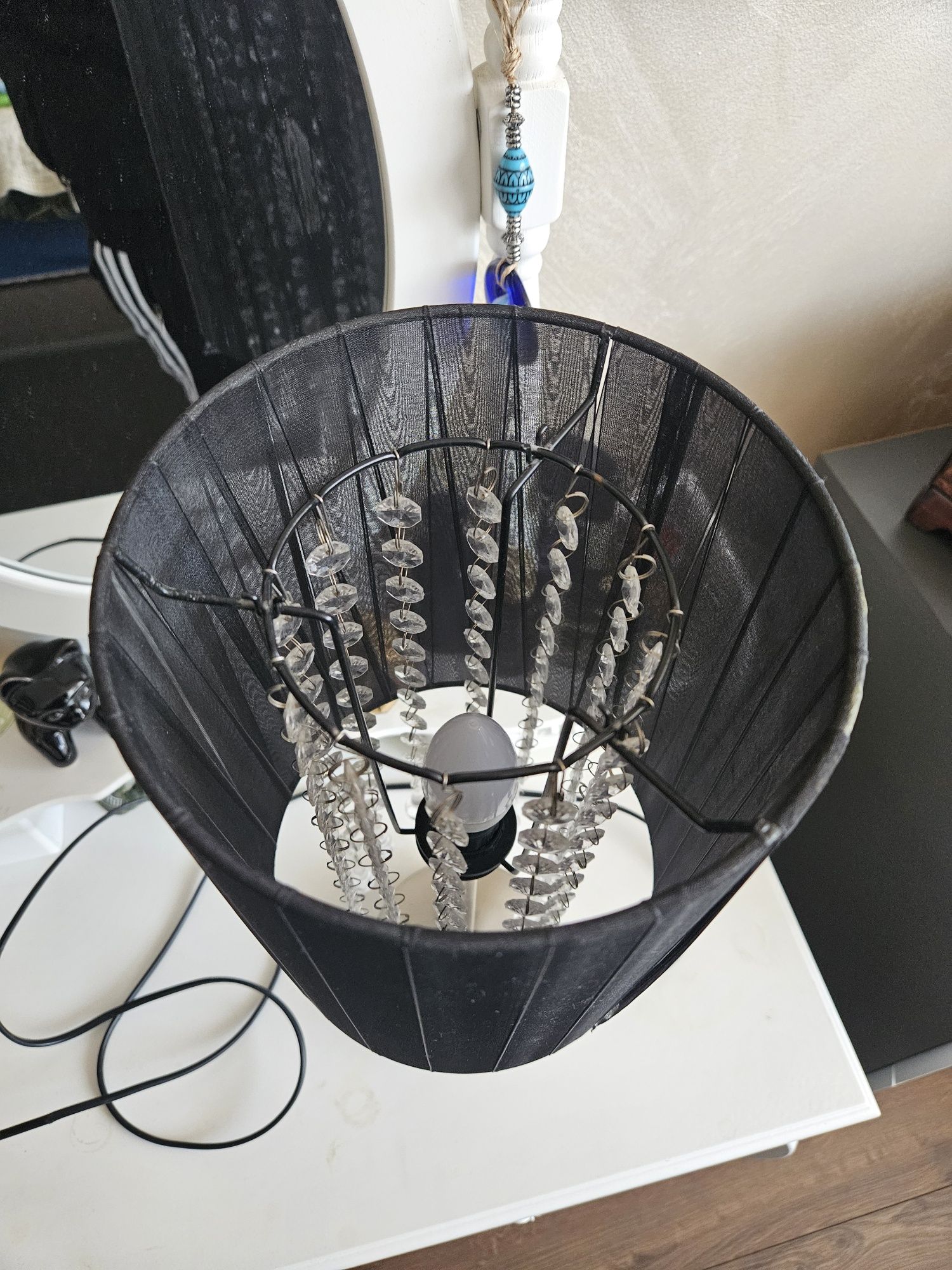 Lampy do sypialni pokoju lampa wisząca dwie lampki nocne