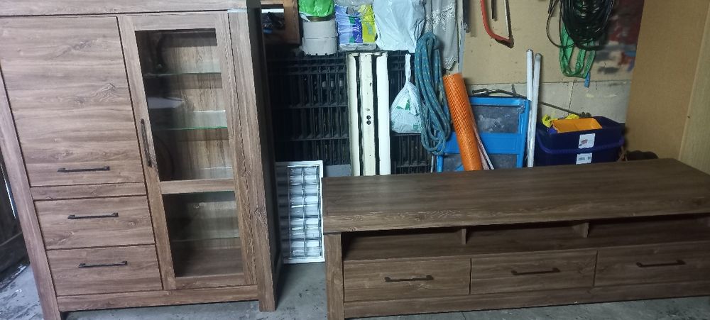 Meble witryna szafka pod telewor