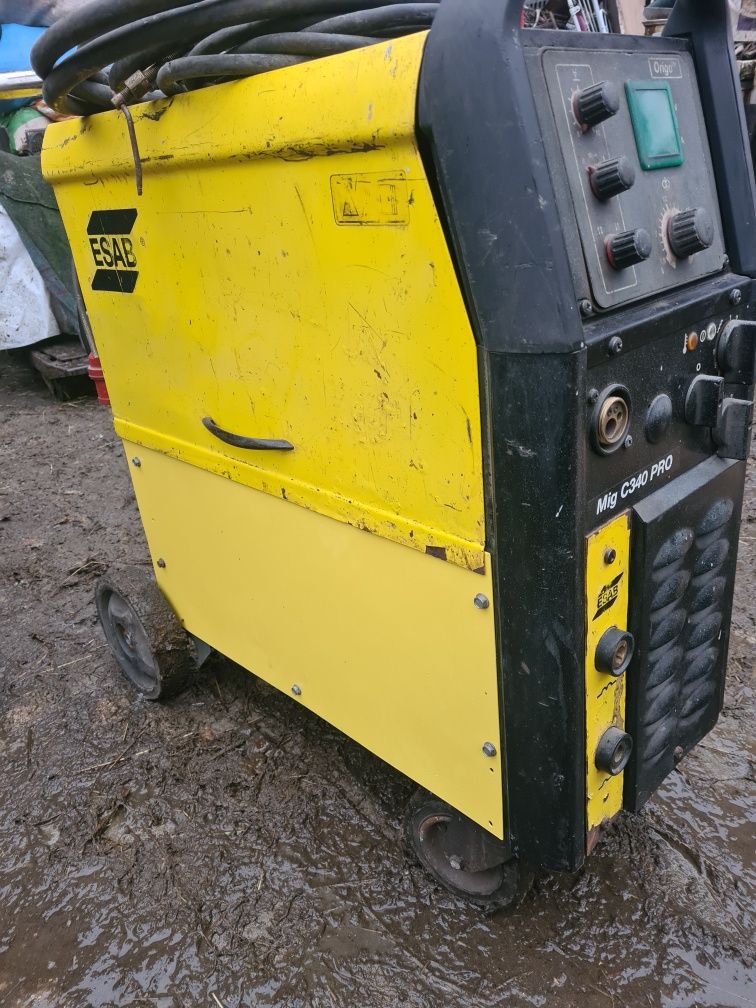 Migomat Spawarka Esab  Ozas Origo Mig C340 PRO 4WD