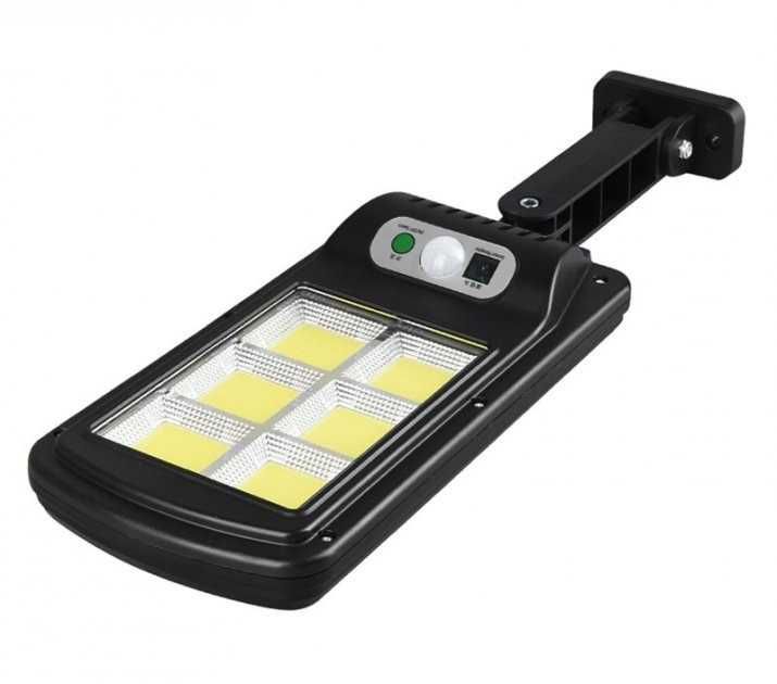 Вуличний ліхтар із сонячною панеллю Solar Street Light BL BK 120-6COB