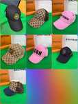 Czapki z daszkiem Gucci Bejsbolówki stone Icon Premium Palm Czapka