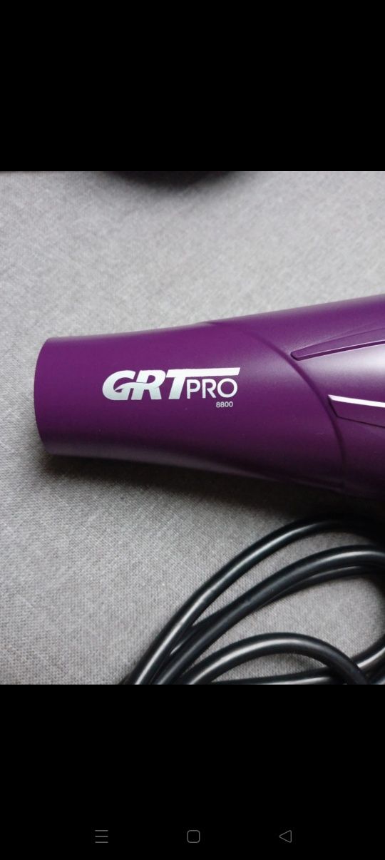 Suszarka do włosów GRTPRO 8800 p mocy  2400 w z dyfuzorem i przewodem