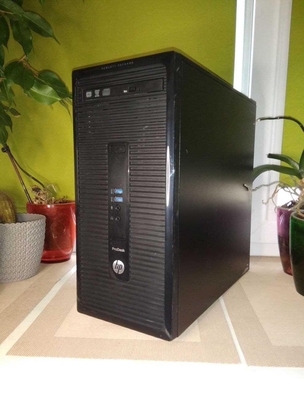 Комп'ютер Компьютер ПК HP 400 G2 MT i3 4170 RAM 8Gb SSD 120gb 1150s