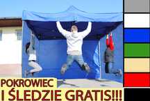 EXTRA MOCNY 44kg 3x4,5 Namiot Handlowy Wystawienniczy Pawilon ogrodowy