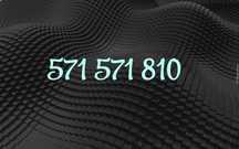 Złoty numer telefonu