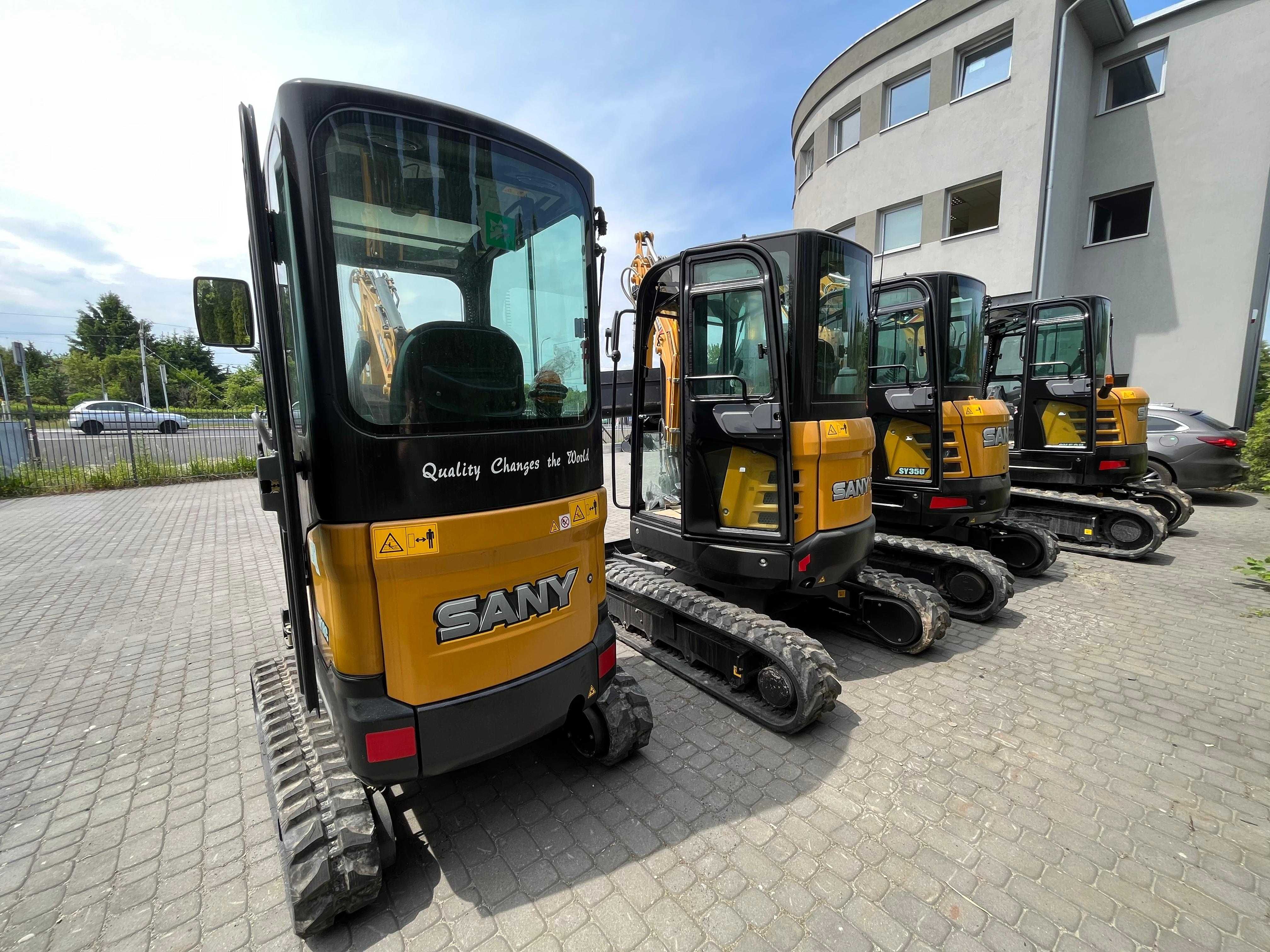 Minikoparka gąsienicowa Sany SY18C rok 2025