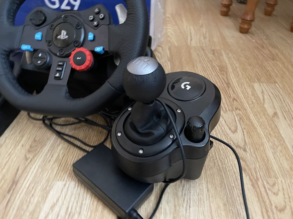 Logitech g29 + shifter в СТАНІ НОВОГО