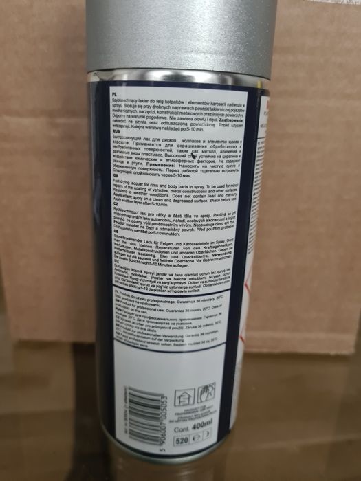 Kompletny zestaw do renowacji felg