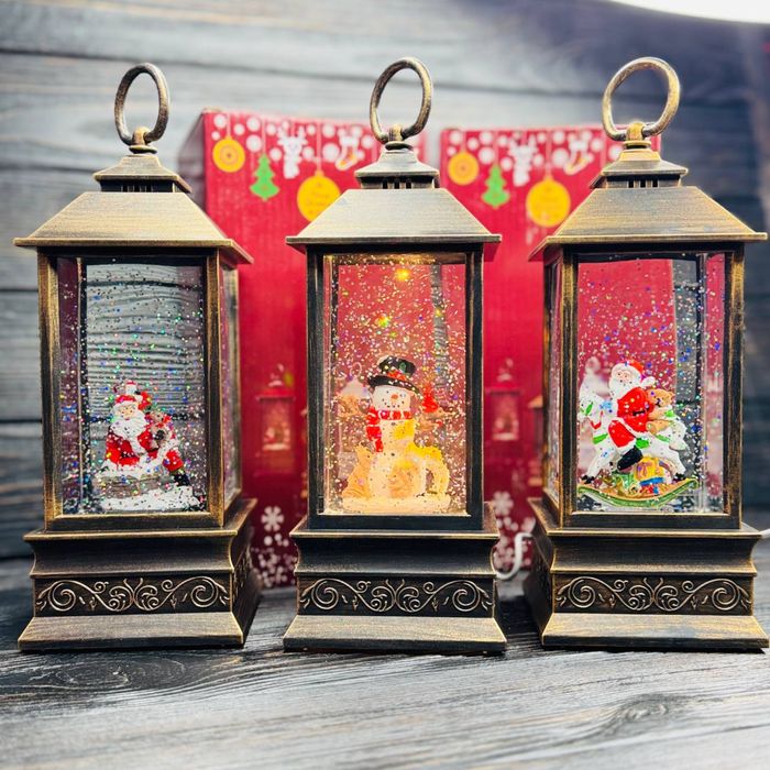 Казковий світильник «Сніжний ліхтар»