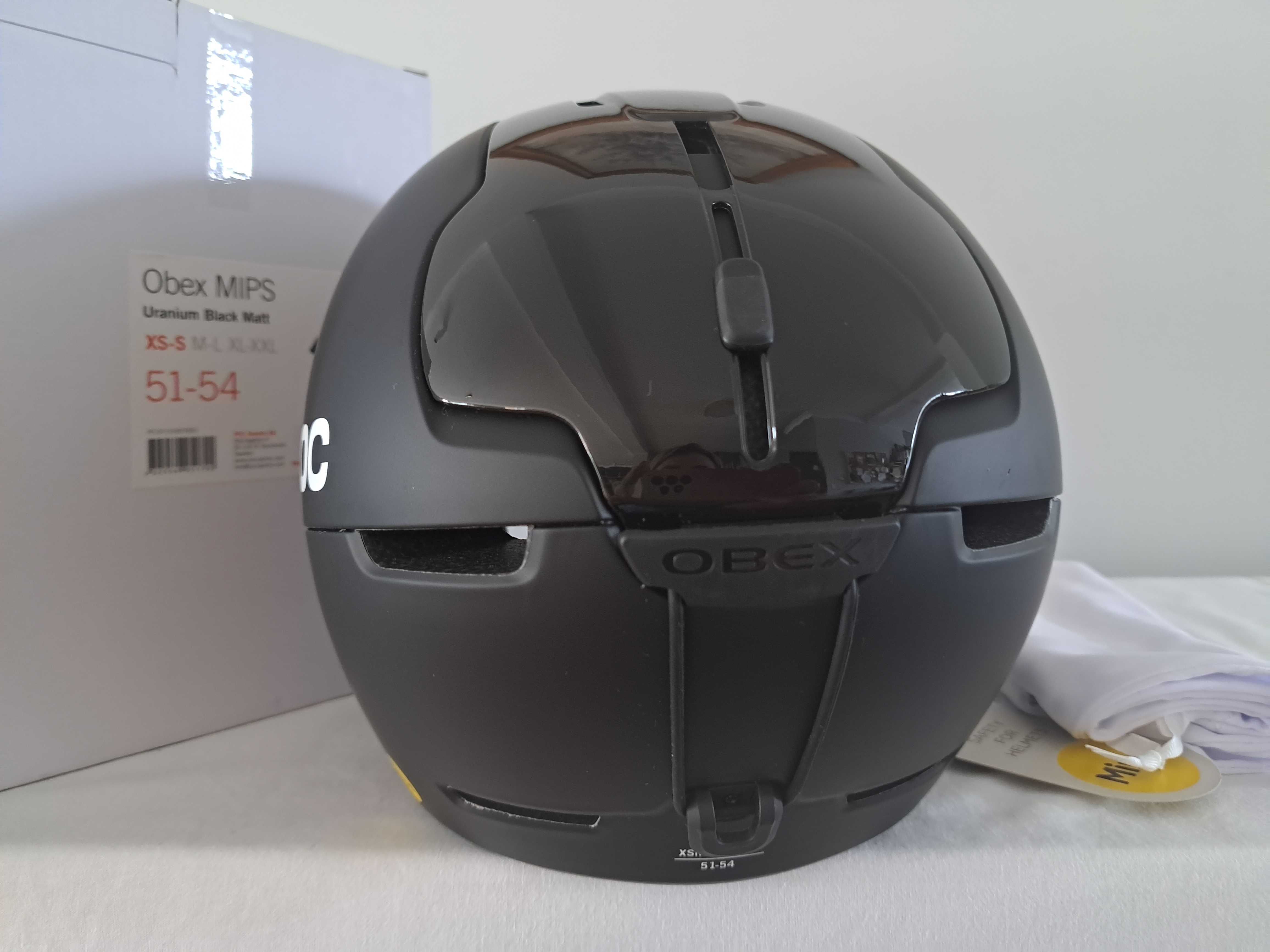 Kask narciarski POC Obex Mips Uranium Black Matt XS/S 51-54cm