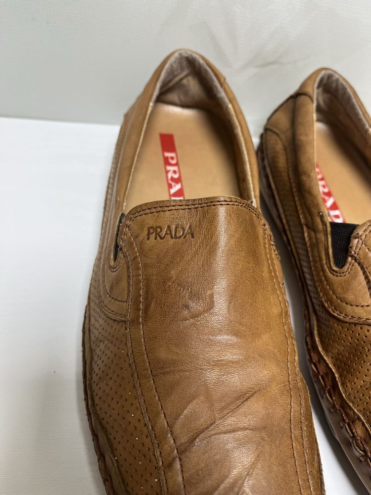 Мокасини(туфлі) чоловічі PRADA ,оригінал