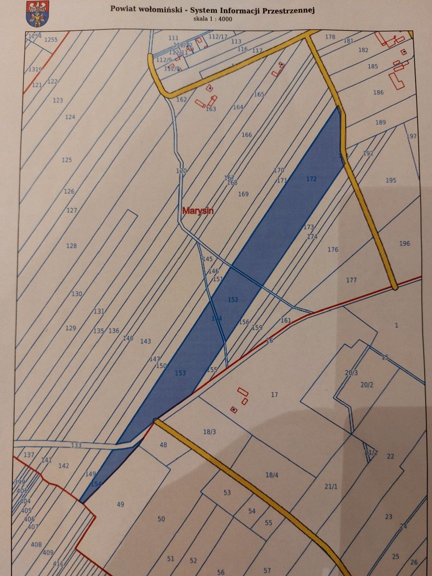 Działka leśna i rolna 4,29ha