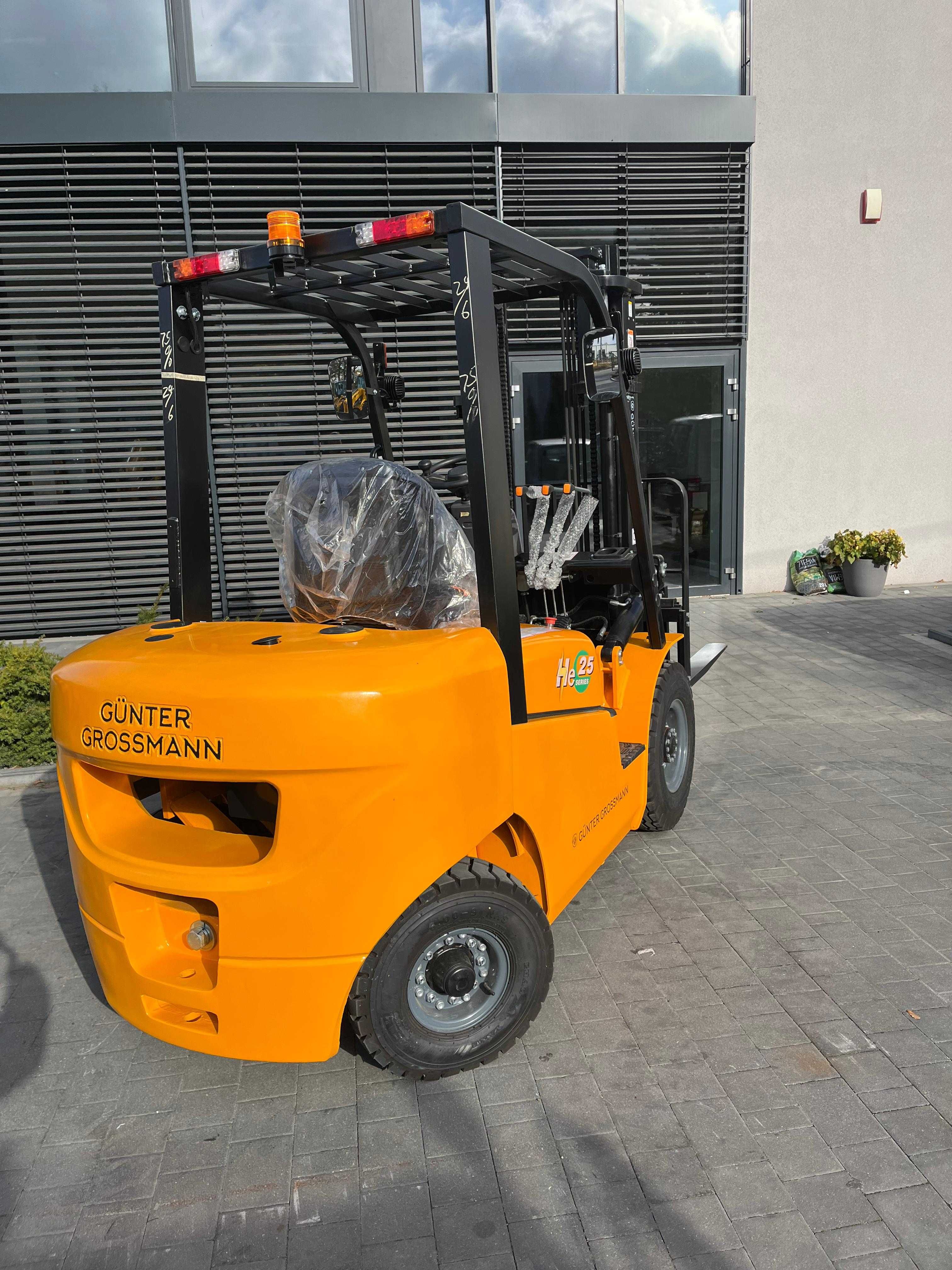 Wózek widłowy elektryczny Gunter Grossmann HE25. Nowy