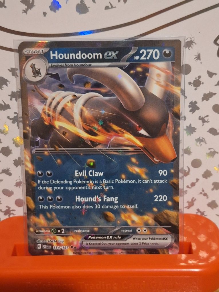 Pokemon Houndoom ex 134/197