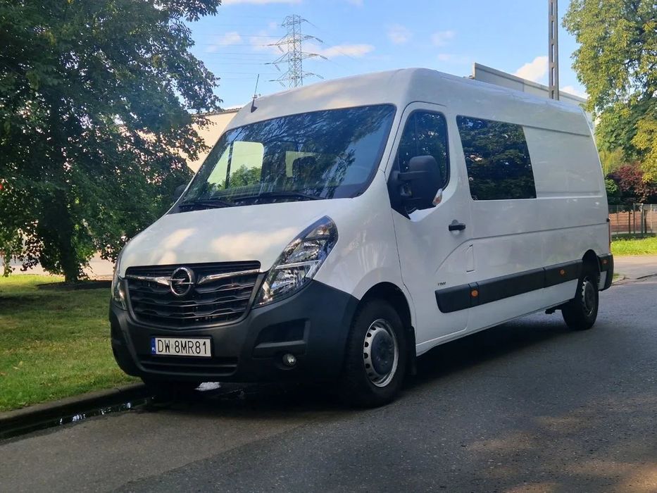 Opel Movano  7 os. 136KM, FVAT23%, bardzo ładny