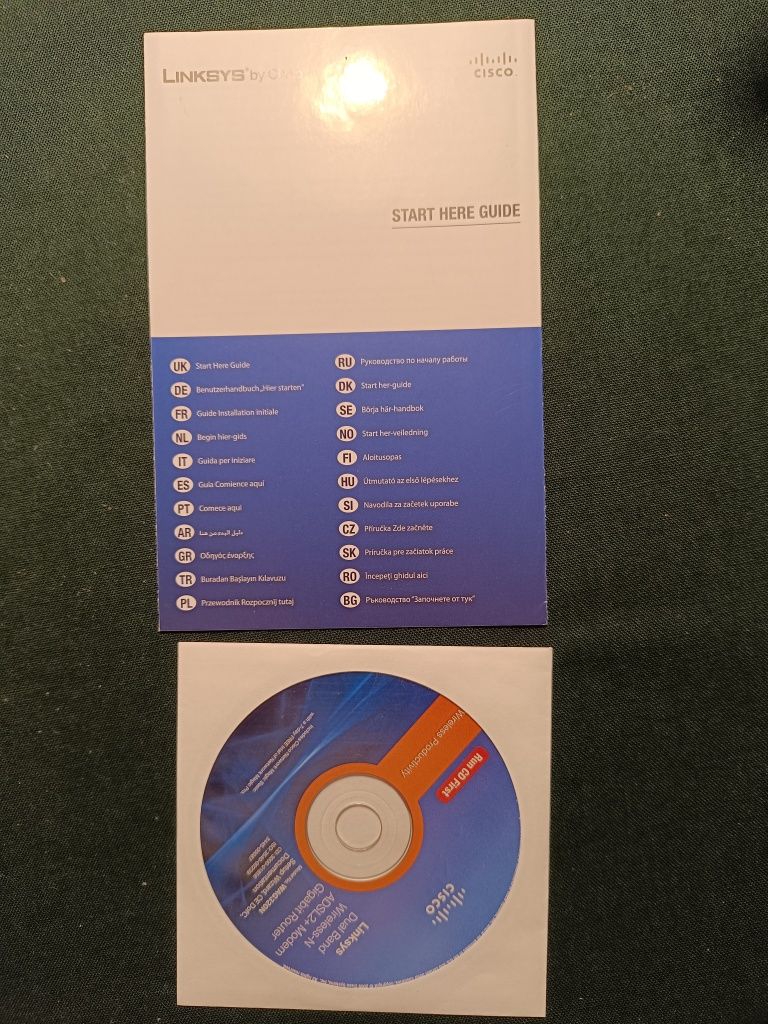 Router Linksys Cisco WAG320N