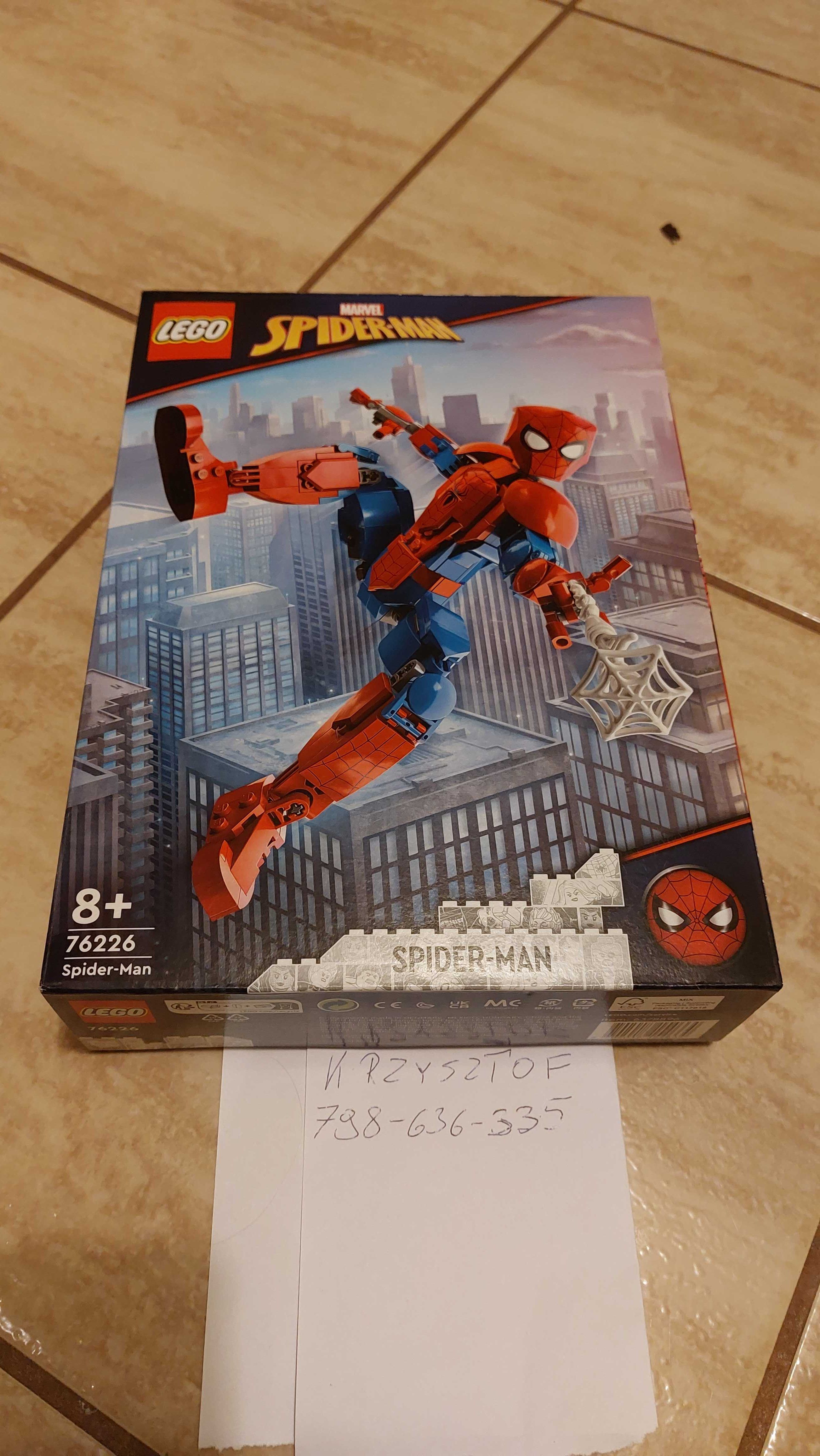 LEGO 76226 Marvel Super Heroes - Figurka Spider-Mana , nowa